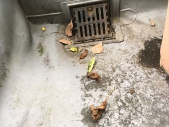 豊田市 ベランダ防水 雨漏り事例