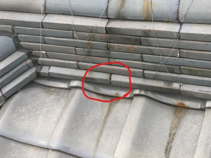 屋根漆喰工事