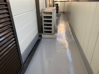 防水工事 完了