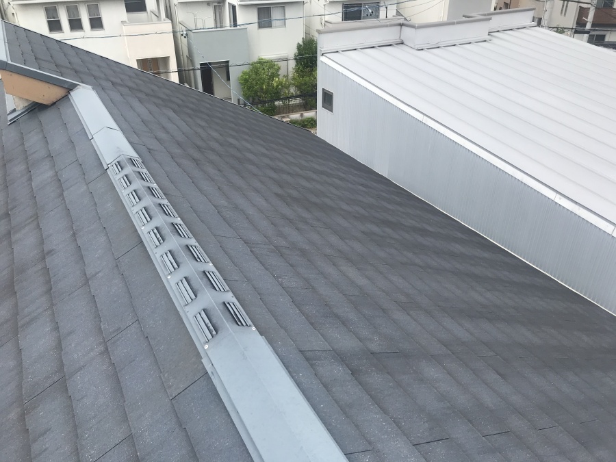 豊田市でカラーベストを使用した屋根の点検を行ってきました。