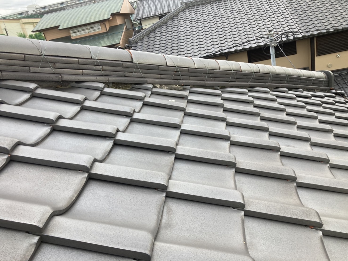 岡崎市で瓦屋根の漆喰を無料点検！漆喰って実は20年もたない？